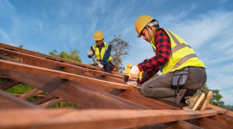 Professional gutter cleaning in Como, NC